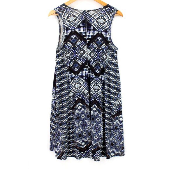 Karen Kane A Dress Womens Multicolor Sleeveless Geometrical Pattern Size Medium - Picture 5 of 7